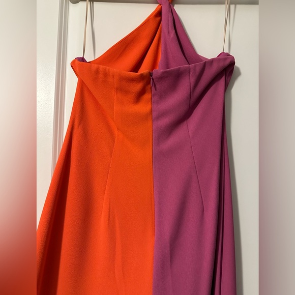 Wonderment 2 Trina Turk halter color block jumpsuit. - Picture 6 of 6